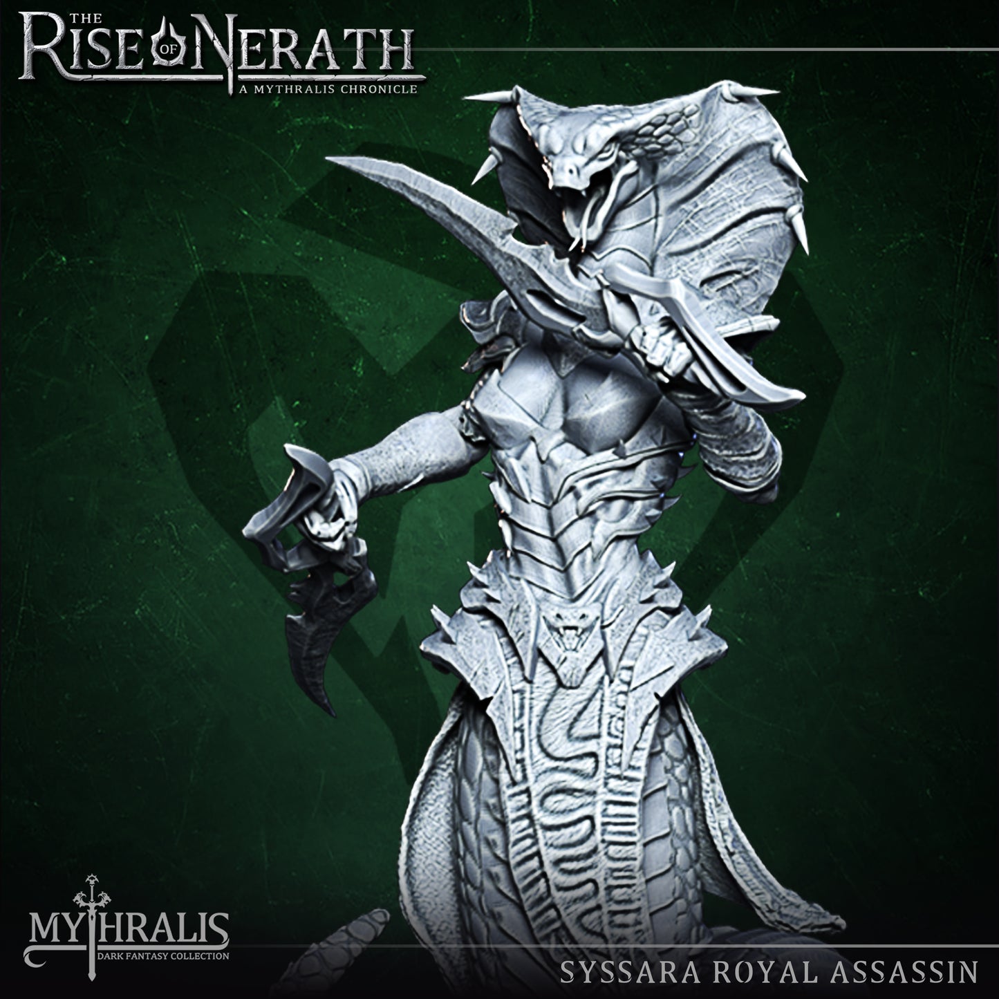 Syssara Bloodfang - Mythralis Miniatures - The Rise of Nerath
