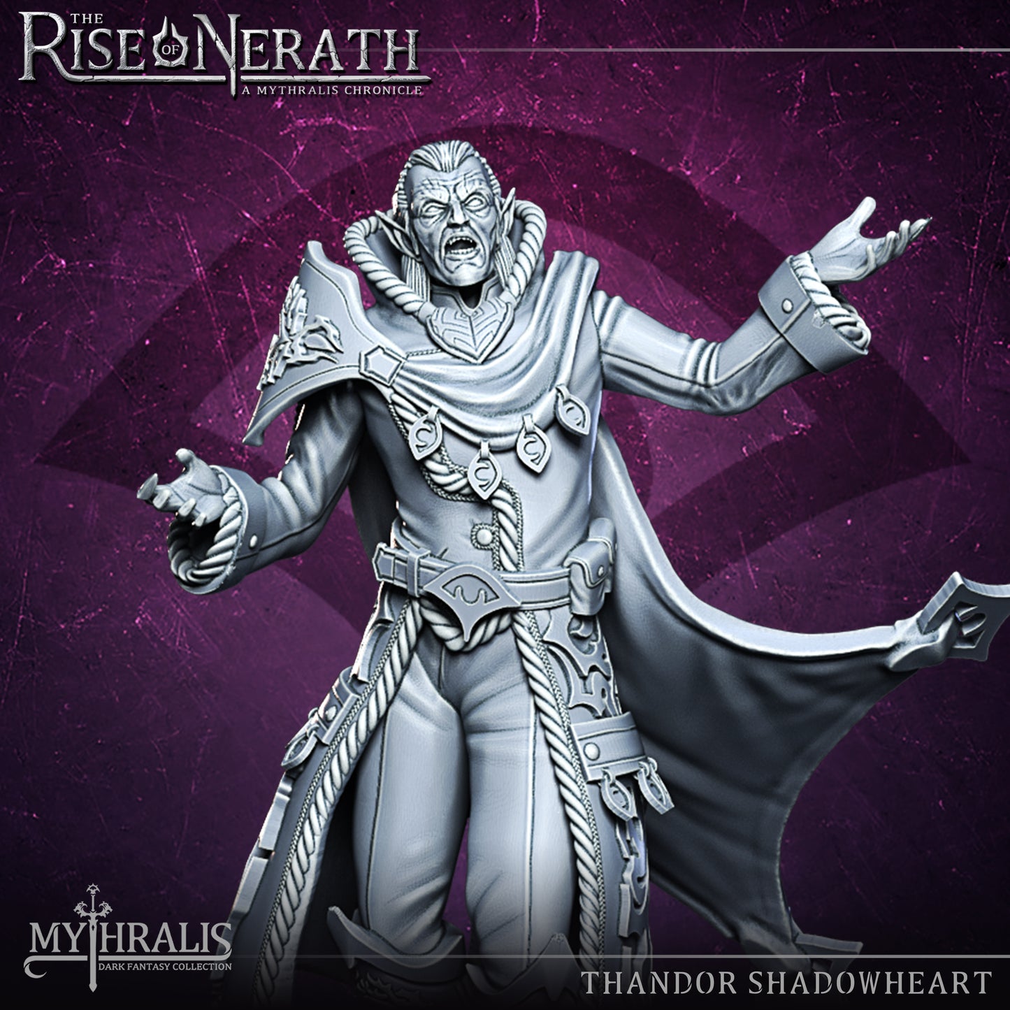 Thandor Shadowheart Mythralis Miniatures - The Rise of Nerath