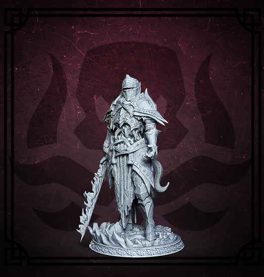 Morgath the damned knight -  Mythralis Miniatures - The Rise of Nerath