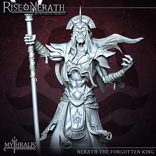 Nerath the forgotten king -  Mythralis Miniatures - The Rise of Nerath