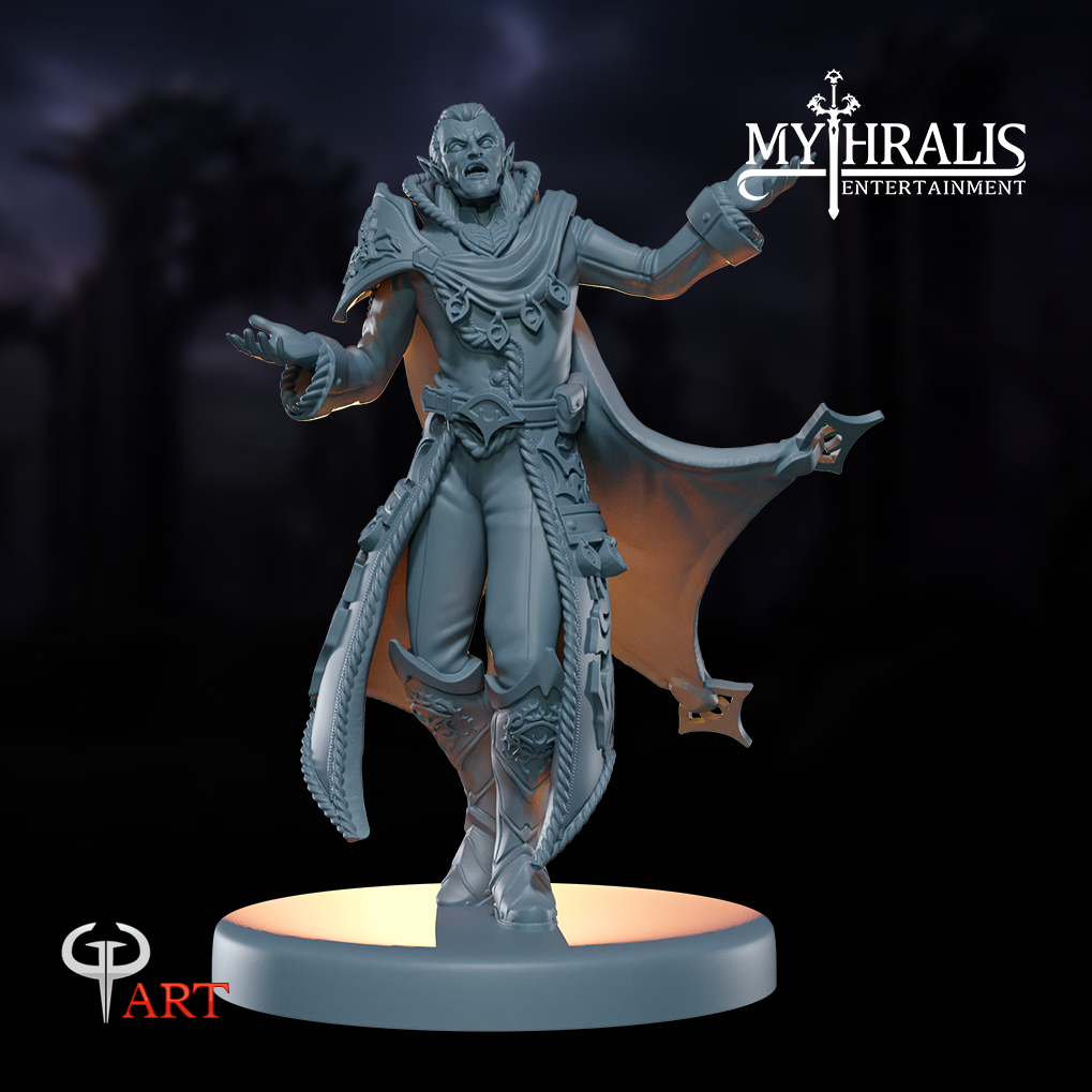 Thandor Shadowheart - Mythralis Miniatures - The Rise of Nerath