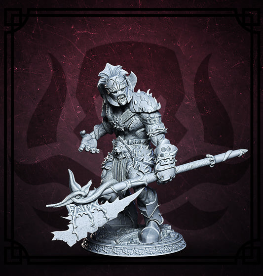 Vargul the abyss gladiator -  Mythralis Miniatures - The Rise of Nerath
